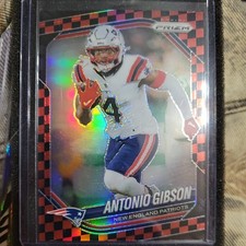 2025 Prizm Antonio Gibson Red & Black Checkerboard SSP