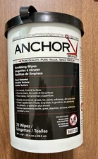 ANCHOR HAND & TOOL SCRUBBING WIPES @ 72 WIPES