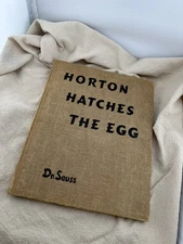 Horton Hatches the Egg by Dr. Seuss 1940 Hardcover NO DJ, 1st Ed. FIRST PRINT