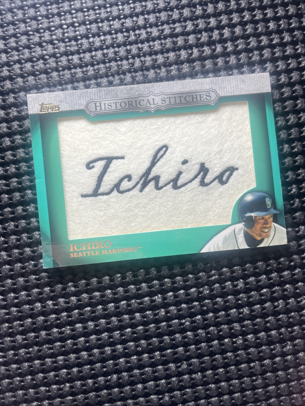 2012 Topps - Manufactured Historical Stitches Ichiro Suzuki #HS-I