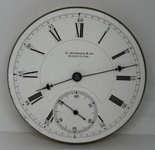 E Howard Pocket Watch Movement 1886 15 Jewels N Size Runs