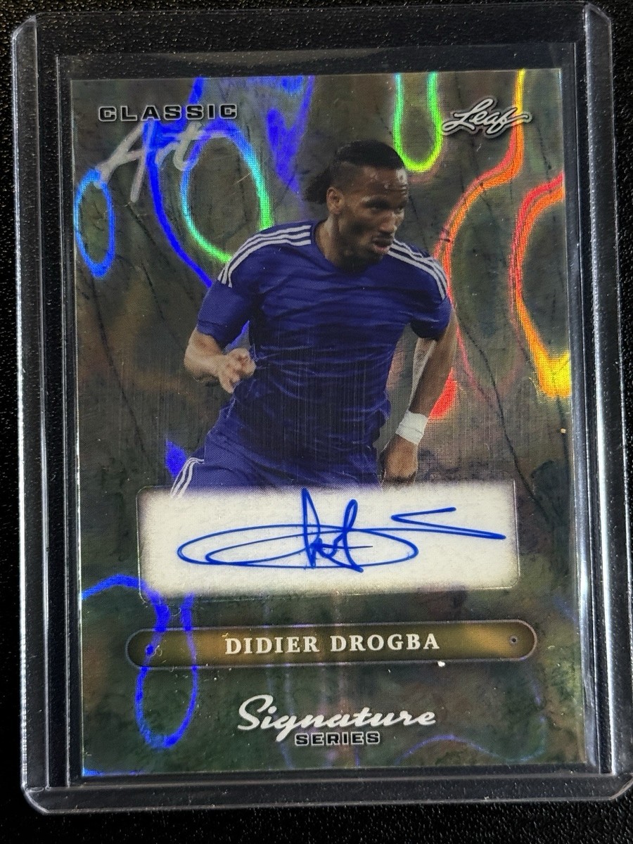2025 Leaf Signature Chelsea Didier Drogba Auto Classic Art