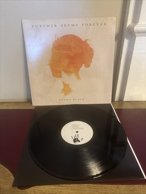 FURTHER SEEMS FOREVER - Penny Black LP  Vinyl 2012 Rise Records W/ Insert Mint