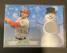 2021 Topps Holiday Walmart Mega Box JOEY VOTTO Relics  #WRC-JV  Mint