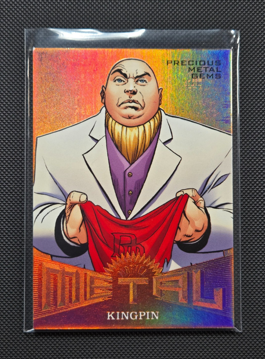 2017 Fleer Ultra Spider-Man Precious Metal Gems PMG Bronze Kingpin #/199