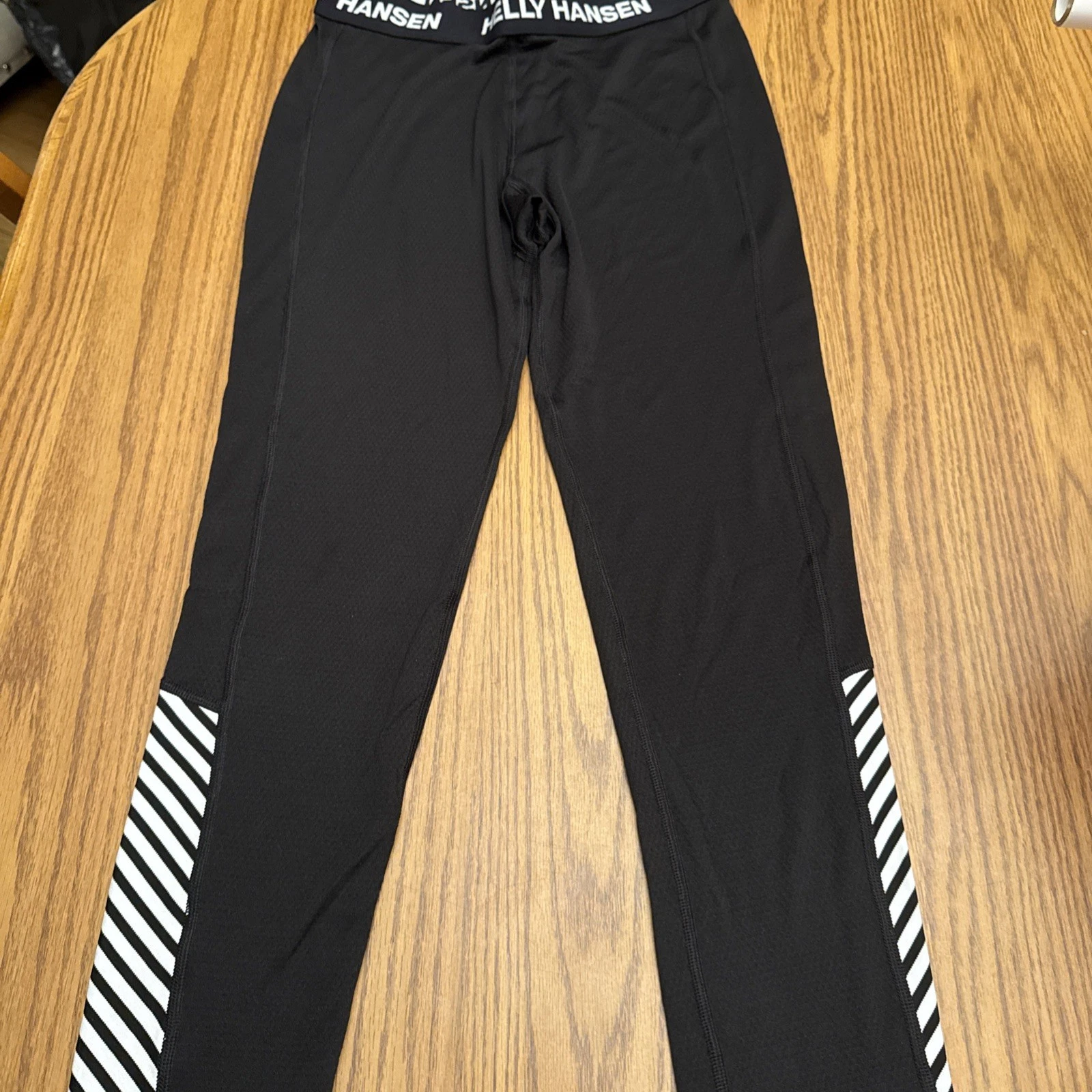 HELLY HANSEN HH LIFA PANT BLACK LEGGING BASELAYER WOMEN'S SIZE 164/14
