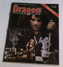 Dragon Magazine issue 177 Dungeons  Dragons vintage with poster insert