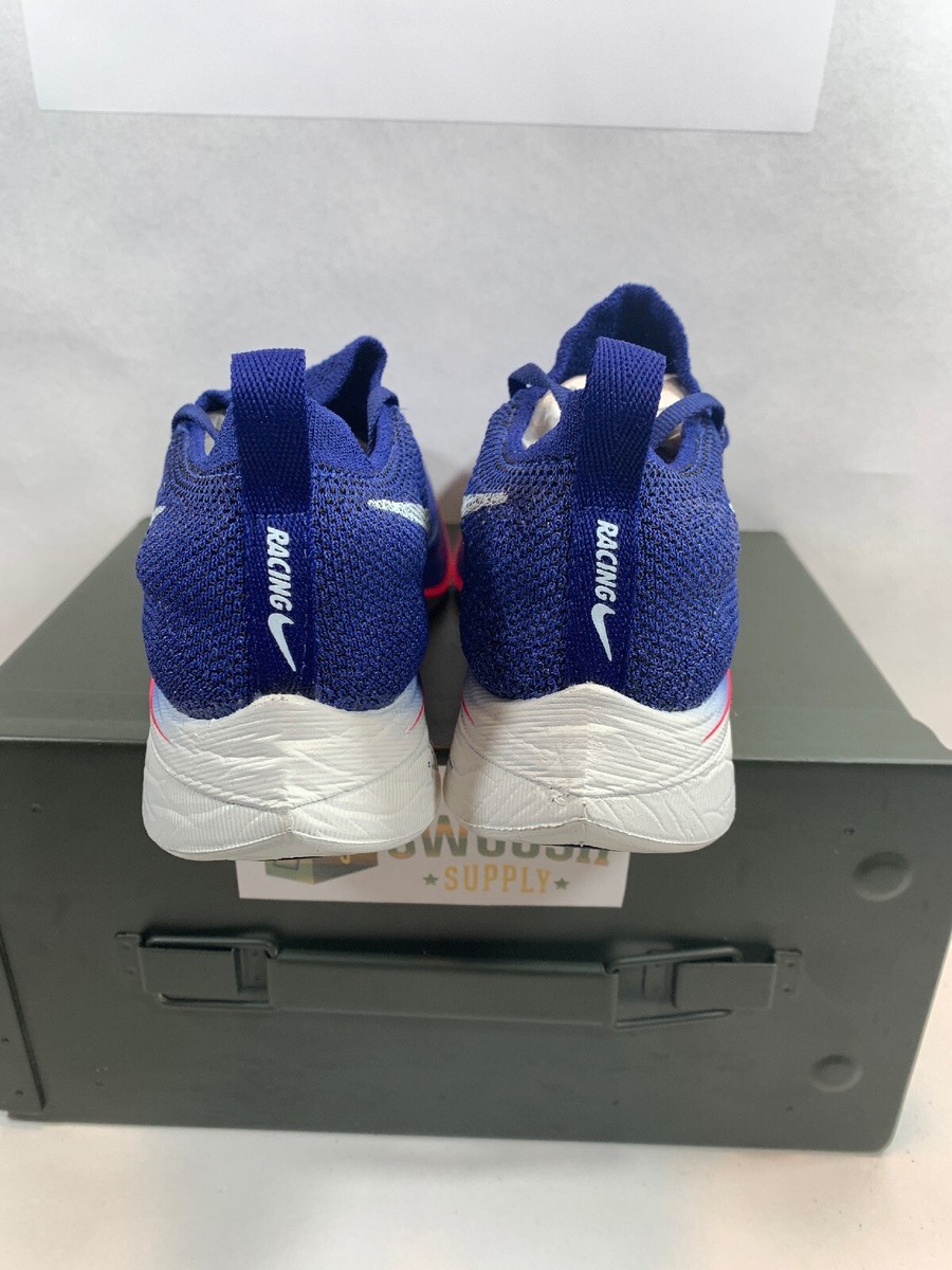 Nike Vaporfly 4% Flyknit Deep Royal Blue Aqua New Men's Size 4.5