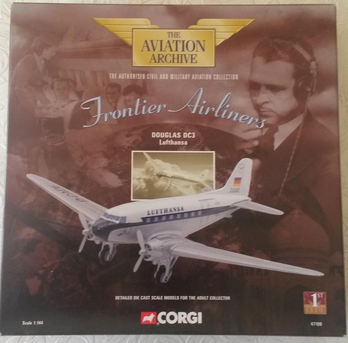 CORGI 1/144 Lufthansa Douglas DC3 【公式通販】