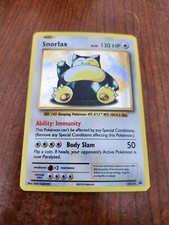 Snorlax - XY179 Black Star Promo - Holo Rare - Pokemon Card - EXC / Near Mint