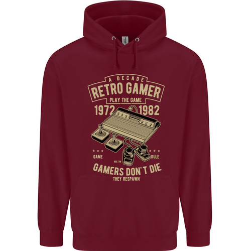 Retro Gamer Funny Gaming Childrens Kids Hoodie - Picture 25 of 84