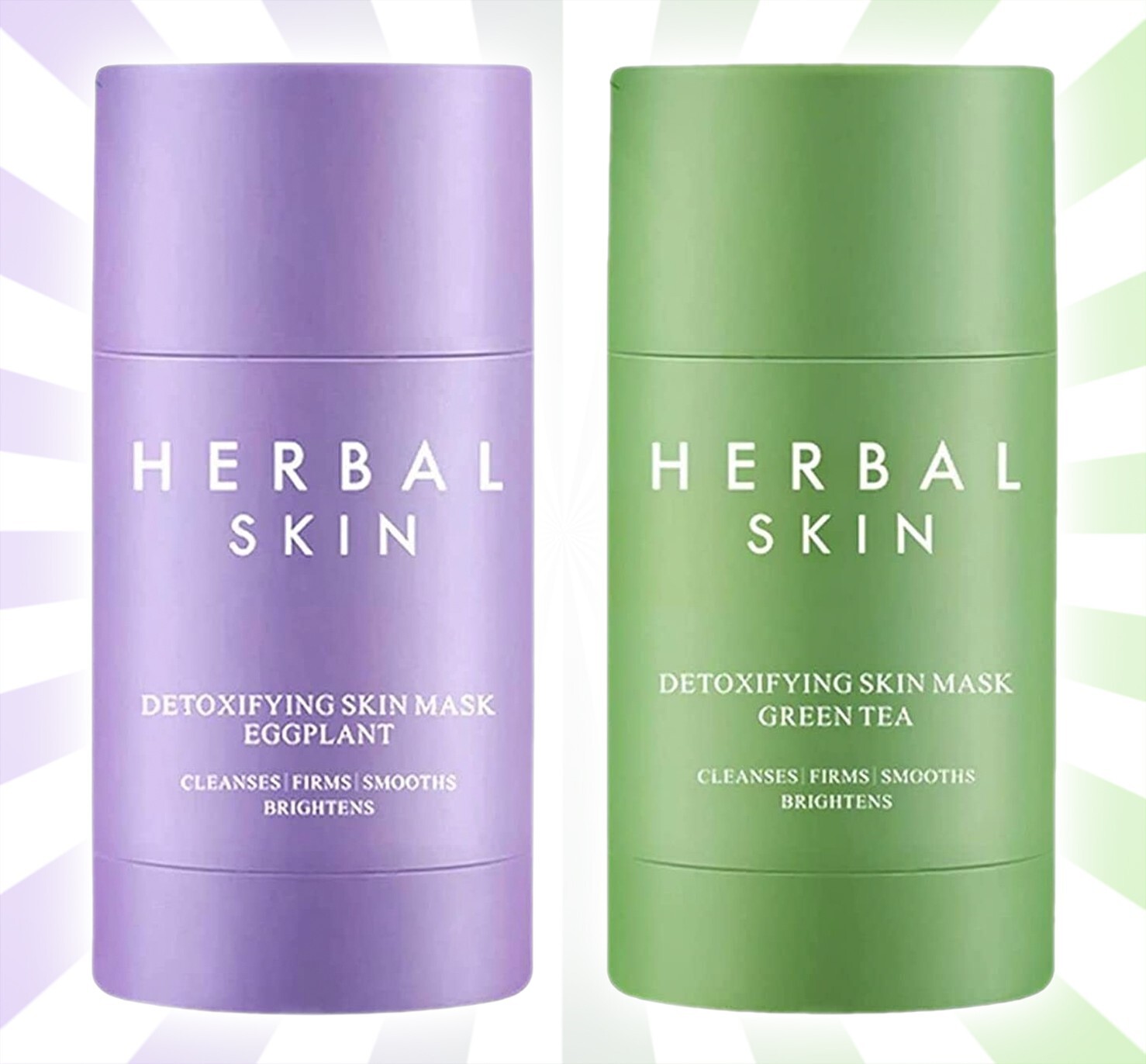 Eggplant & Green Tea Detoxifying Deep Cleanser Clay Cream Mask Stick