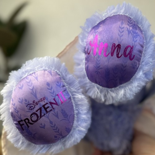 Build a Bear Disney Frozen - Anna Purple Sparkle 16" - Retirado 2019 Nuevo Con Etiqueta - Imagen 8 de 9