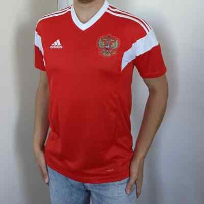 Russia World Cup 2018 HOME SOCCER JERSEY SHIRT S | eBay