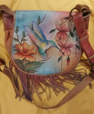 Anuschka Tasche  Umhängetasche  Satteltasche