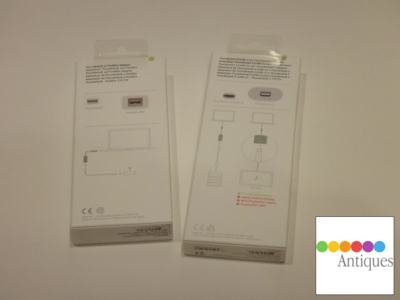 Apple Thunderbolt 2 to FireWire 800 Cable with Thunderbolt 3 USB-C