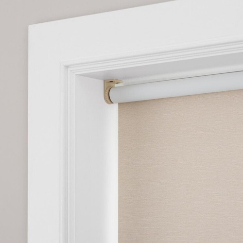 CUSTOM CUT BLINDS StyleWell Cordless Blackout Roller Shades Linen eBay