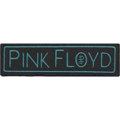 PINK FLOYD Iron On Patch: DIVISION BELL TEXT LOGO: Official Merchandise gift £pa