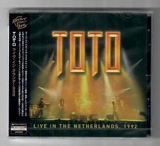 TOTO "Live In The Netherlands 1992" JAPAN CD "SEALED"