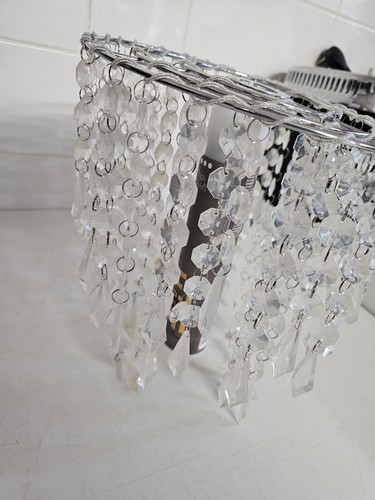 Vintage Beads Drop Chandelier Ceiling Light Shade - Picture 10 of 15
