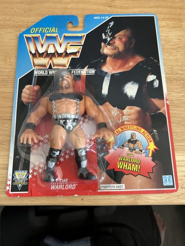 WWF Hasbro The Warlord Wrestling Figure WWE Vintag...