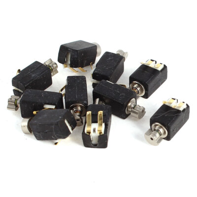 10 Micro Moteurs De Vibration 3V – Pour Jouets, Téléphones – Taille 4x8mm – Marque B18 – Universel
