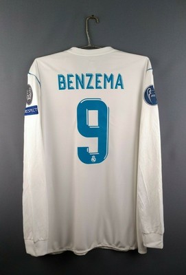benzema long sleeve jersey