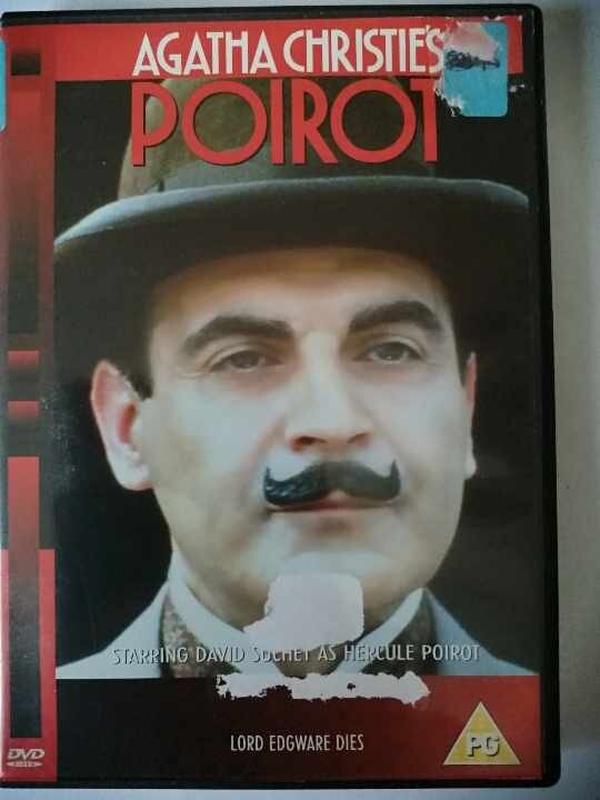 DVD Poirot - Lord Edgware Dies. Movie. David Suchet. Hercule. Agatha Christie.
