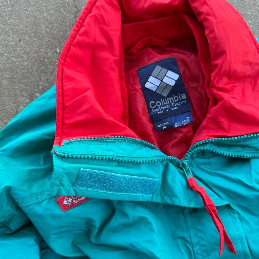 columbia ski suit one piece snowsuit snow bib vtg bugaboo 80s 90s 