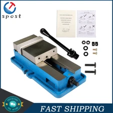 5" Bench Vise Lockdown CNC Milling Machine Vise Clamping Vice Plier Milling