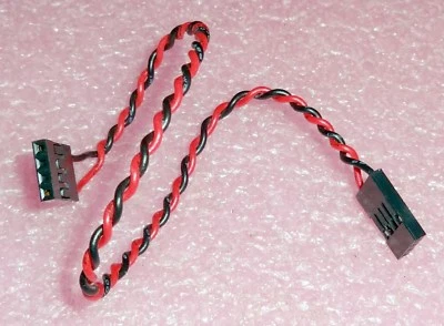 MARKENLOS Brückendraht Kabel 4-pol / 2-adrig weibl.-Pfostenstecker Breadboard . 20 - Stück