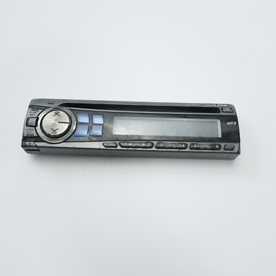 Alpine CDE-9870 CD Receiver Face Plate only Worn