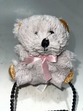  3 Ms Teddy Bears Gray Brown Teddy Bears Plush Soft Cuddly Bear Animal Lovey 5"