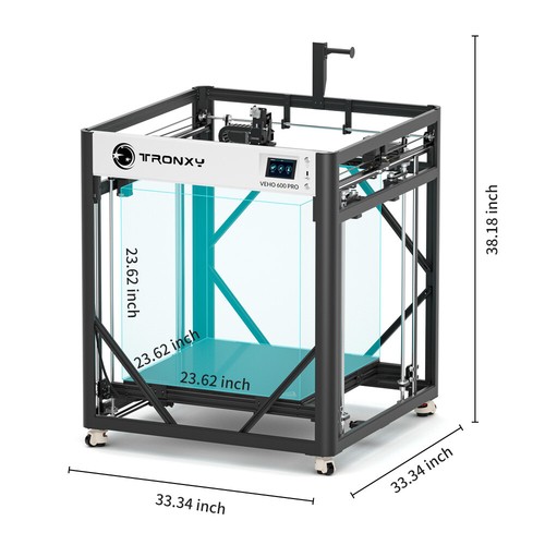 TRONXY VEHO 600 Pro 3D Printer Bigger Size 600*600*600mm + XYZ Built + Marlin - Bild 23 von 24