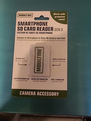 Moultrie Hunting Sd Card Reader MCA13488 Memory Card Reader