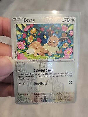 Pokemon - Eevee 050/064 - Shrouded Fable Reverse Holo - In Hand | eBay