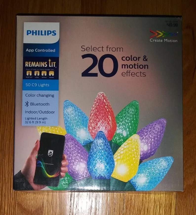 Philips led color 2024 changing christmas lights