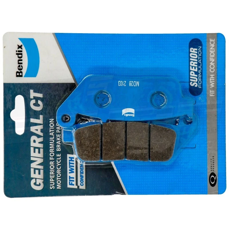 Pastillas de freno delanteras BENDIX MD28 para ADV-350 2022, NINJA-650 2016, TIGER XRX-800 Foto 4 de 4