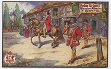 John Leland Librarian to Henry VIII Vintage Liverpool Pageant Postcard N2