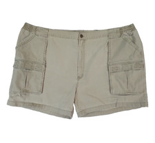 Redhead cargo hiking shorts men's 48x 5 gray cotton comfort waist outdoor