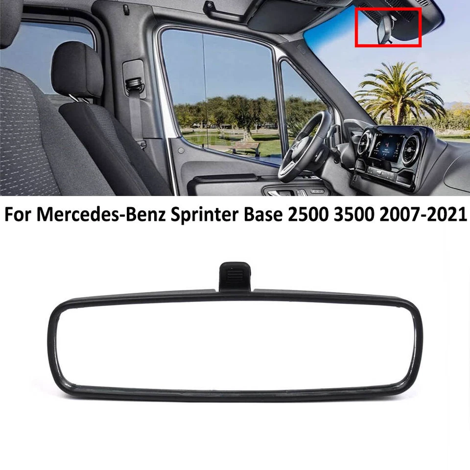 Espelho retrovisor interno para Mercedes-Benz Sprinter Base 2500 3500 2007-2021 20 - Imagem 2 de 4