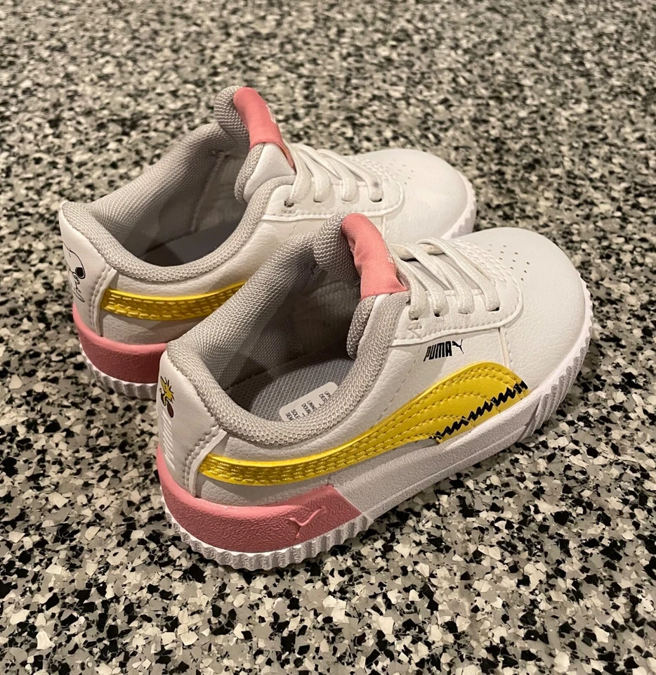 ZAPATILLAS PUMA X PEANUTS CHARLIE MARRÓN NIÑO TALLA 7C NIÑOS ZAPATOS USADOS EN EXCELENTE CONDICIÓN Foto 4 de 4