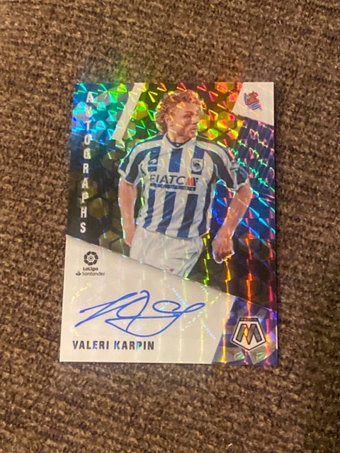 Valeri Karpin 2020 mosaic gold auto autograph #5/5