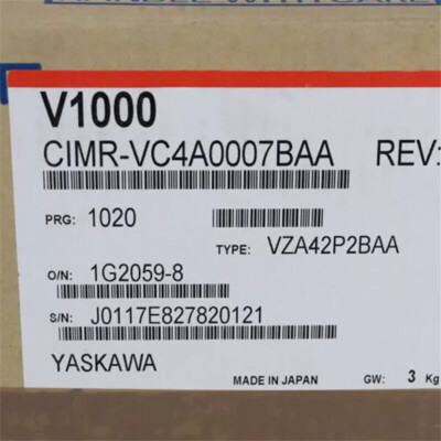 CIMR-VC4A0007BAA NEW Yaskawa CIMRVC4A0007BAA Inverter