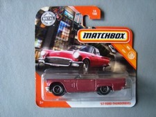 Matchbox 57 Ford Thunderbird   Mint On Short Card