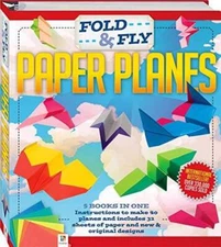 Fold and Fly Paper Planes - Hardcover By Hinkler - GOOD