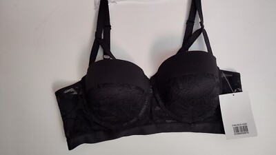 FANTASY LINGERIE CURVE SIZE 1X/2X BALCONY LIGHTLY PADDED UNDERWIRE STRAPPY...