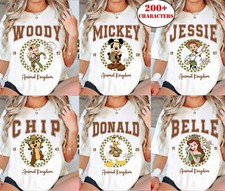 Disney All Characters Mickey Friends Animal Kingdom Unisex T-shirt 660289