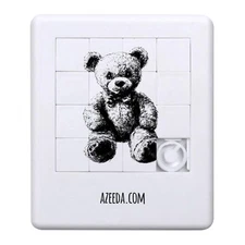 'Vintage Teddy with Bow Tie' Sliding Puzzle (PZ00035173)