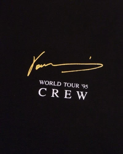 vintage 90s Winterland Yanni World Tour 1995 Crew T-Shirt Co 1990s vintage concert t-shirt, vintage, size XL, single stitch, B+ condition